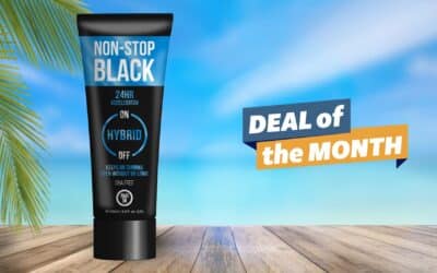 June Offer: 10% Off Power Tan Non-Stop Black – In-Salon